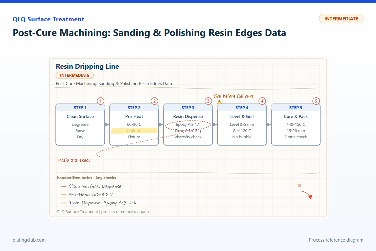 Post-Cure Machining: Sanding & Polishing Resin Edges Data