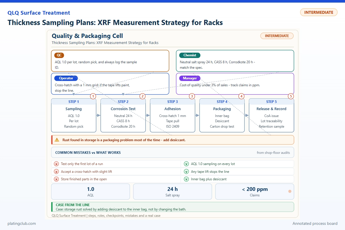 Thickness Sampling Plans: XRF Measurement Strategy for Racks