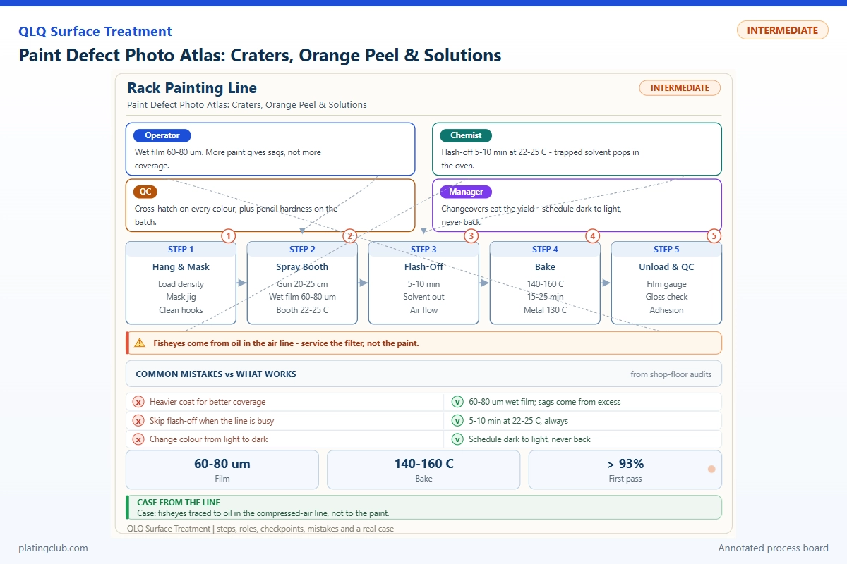 Paint Defect Photo Atlas: Craters, Orange Peel & Solutions