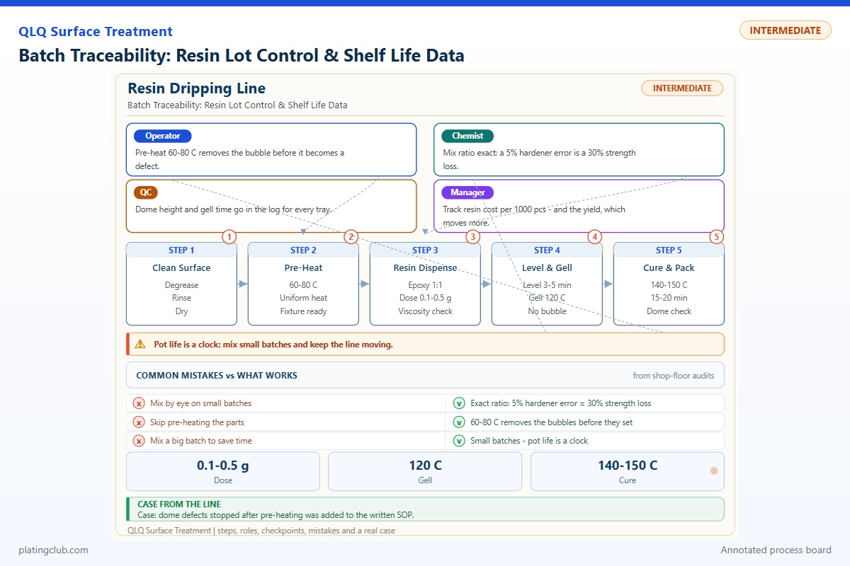Batch Traceability: Resin Lot Control & Shelf Life Data