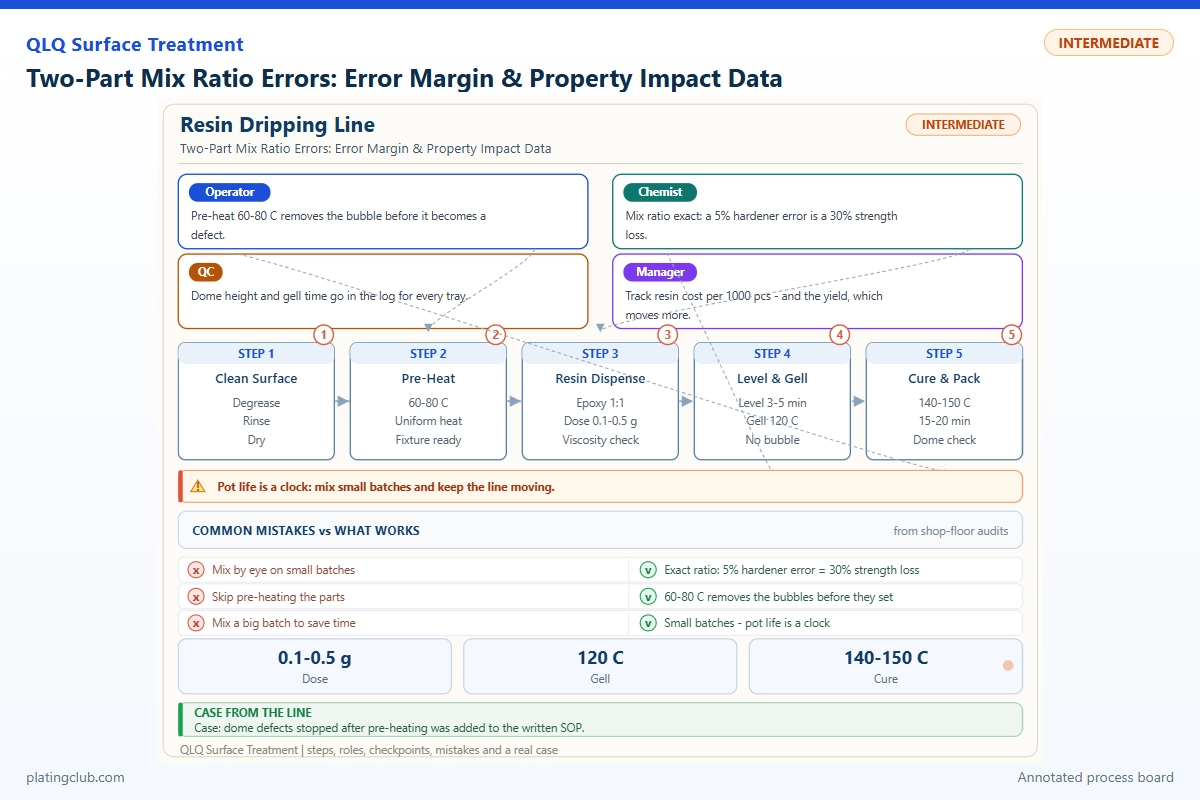 Two-Part Mix Ratio Errors: Error Margin & Property Impact Data