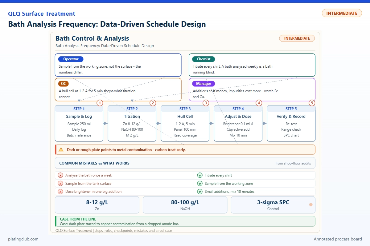Bath Analysis Frequency: Data-Driven Schedule Design