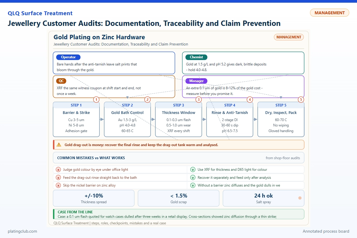 Jewellery Customer Audits: Documentation, Traceability and Claim Prevention