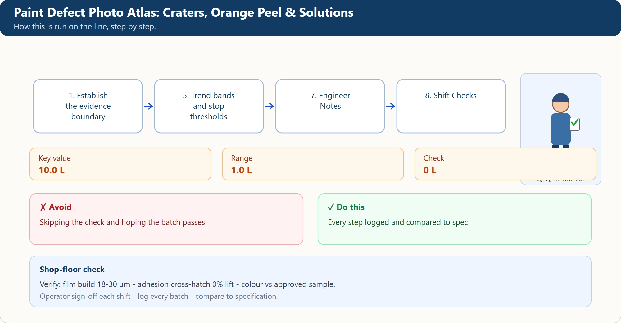 Paint Defect Photo Atlas: Craters, Orange Peel & Solutions